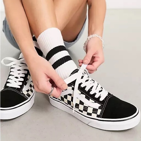 LC❗️ VANS Old Skool Checkerboard Sneakers - Picture 1 of 7
